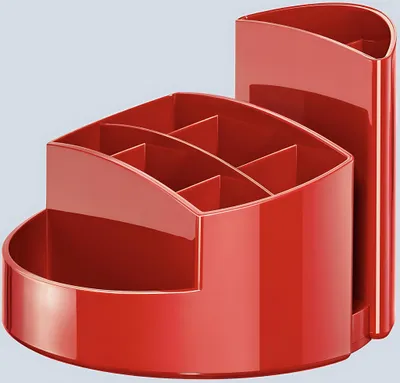 Zdjęcie produktu dla HAN RONDO, Czerwony, Plastik, Polipropylen (PP), 140 mm, 140 mm, 109 mm, 320 g