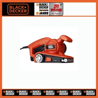 Produktbild von Black & Decker KA86-QS, Bandschleifmaschine, Orange, 206 m/min, AC, 230 V, 3 m