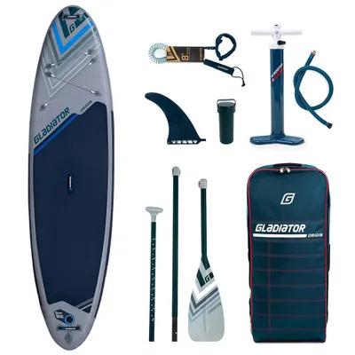 Obrázok produktu pre Gladiator ORIGIN 10'8 SUP Stand-Up Paddle Board - prémiový balík obsahuje tašku na pádlo, pumpu a plutvu Nafukovací sup.