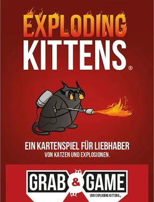 Produktbild von Exploding Kittens: Grab & Game