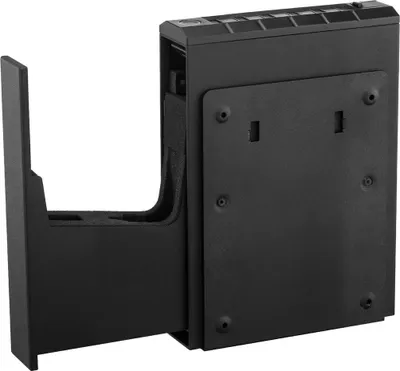 Produktbild von Gun Safe, Slider Handgun Gun Safe with Fingerprint/Password/Key, 3-Way Quick Access Firearm Case Box with Lighting for 1 Pistol & Magazine, Mounted Pistol Gun Box for Nightstand Bedside Desk Car