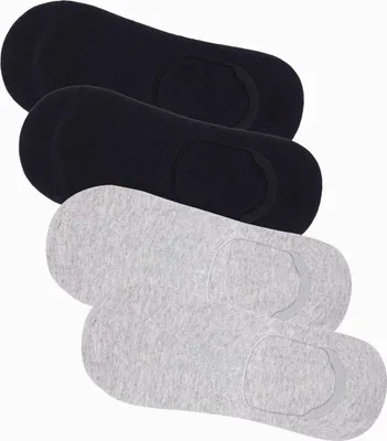 Productafbeelding van Sokken voor heren, 4-pack, grijs-zwart, model OM-SOSS-0104