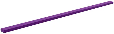 Obrázok produktu pre HOMCOM 210 cm kladina na gymnastiku, pre vnútorné aj vonkajšie použitie, nosnosť do 120 kg, fialová