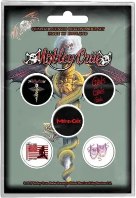 Produktbild von Mötley Crüe Dr Feelgood Badge 25 mm