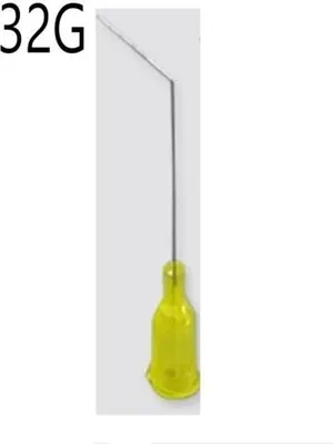 Produktbild von 10 Stück 32 G Industrielle stumpfe Spitze Dosiernadel. Präzision Applikator. Spritze Dispensin