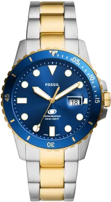 Productafbeelding van Herenhorloge FOSSIL FS6034, blauw, sportief