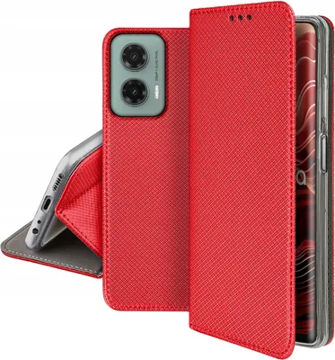 Obrázok produktu pre Motorola Moto G35 5G SMART MAGNETICKÉ PUZDRO PEŇAŽENKA + SKLO 9H
