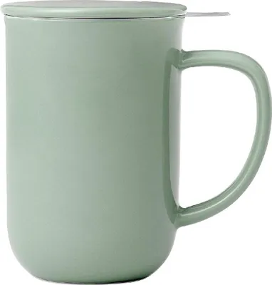Produktbild von Minima Balance Porzellantasse mit Teesieb und Deckel, 500ml, grün