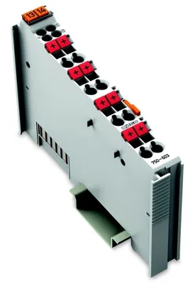 Produktbild von Wago 750-603, Grau, DIN 35 × 15, 0,08 mm², 2,5 mm², Käfigklemme, IP20