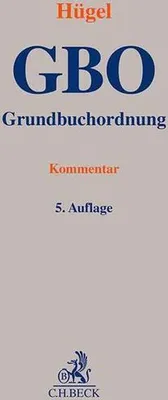 Obrázek produktu pro Grundbuchordnung. GBO