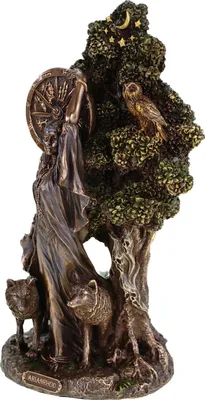 Produktbild von Arianrhod keltische Göttin des Schicksals - bronziert/coloriert by Veronese Figur