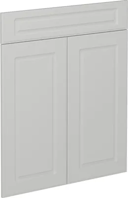 Produktbild von Küchenfront Vicco R-Line Weiß Landhaus 59.6 x 70.8 cm Möbelfront für den Schubunterschrank, Model 36336