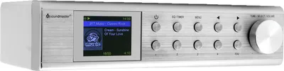 Produktbild von IR1500 Silber Internet/DAB+ Küchenunterbauradio mit Bluetooth®