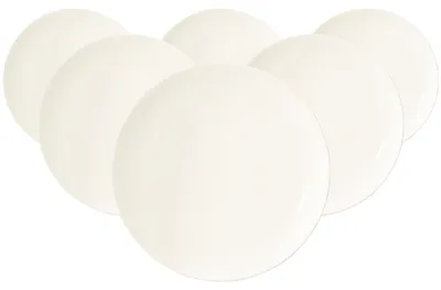 Produktbild von Seltmann Weiden Savona Fine Diamond weiß Speiseteller rund 27,5 cm 6er Set
