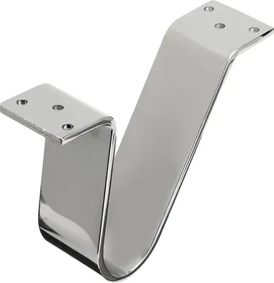 Produktbild von Möbelbein FS008 120 mm poliertes Chrom