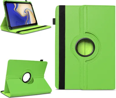 Produktbild von Tablet Hülle Samsung Galaxy Tab S4 10.5 Tasche Schutzhülle Case Cover DrehbarFarben:Grün