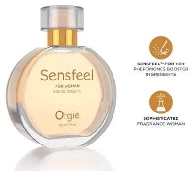 Productafbeelding van Orgie - Sensfeel Voor Vrouw Feromoon Booster Eau De Toilette 50 Ml
