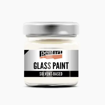 Immagine prodotto di PENTART Vernice per vetro a base di solventi, 30 ml, trasparente