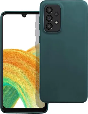 Obrázek produktu pro Pouzdro vhodné pro Samsung A52 5G / A52 LTE (4G) / A52S matná tmavě zelená
