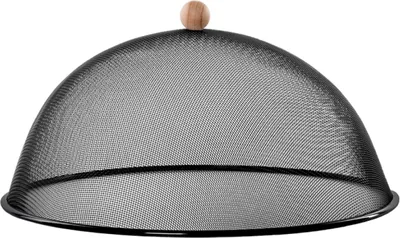 Produktbild von Esschert Design Fliegenschutzhaube Schwarz Ø 43 cm - Metall
