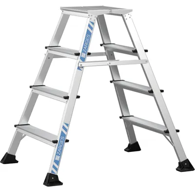 Produktbild von Zarges Trittleiter Arbeitspodest XLstep P 2x4 Stufen
