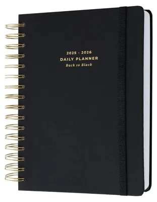 Productafbeelding van Academische dagplanner A5, dagoverzicht, 2025-2026, met stickers, voor de universiteit