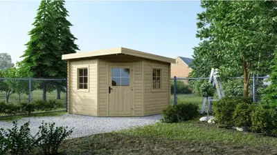 Produktbild von Gartenhaus, Gerätehaus 8m2 - 3x3m - 28mm