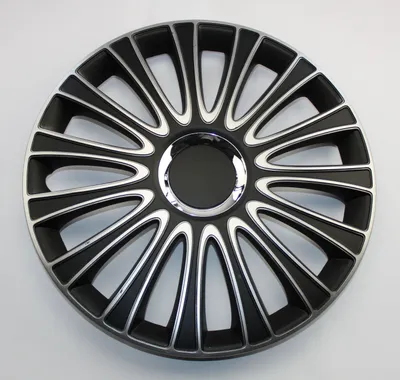 Produktbild von SET Radkappen Radzierblenden 4er Satz 17 LE MANS PRO silver-black
