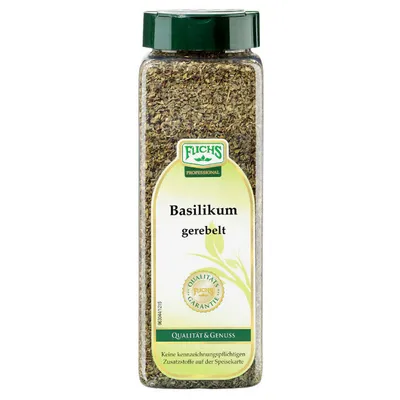 Produktbild von Fuchs Professional Basilikum gerebelt würzige Kräutermischung 150g