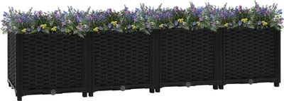 Zdjęcie produktu dla Donica Do Podniesionej Rabaty, 160X40X38 Cm, Polipropylen Lumarko!