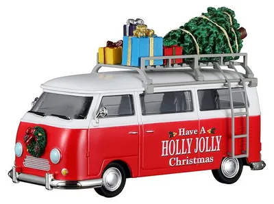 Productafbeelding van Christmas Van 15x8x10 cm Kersthuisje LEMAX