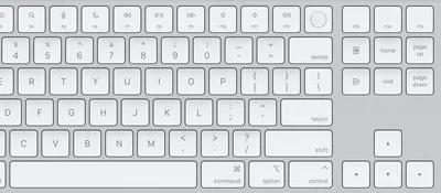 Immagine prodotto di Tastiera magica Apple con Touch ID e tastierino numerico per modelli Mac con silicone