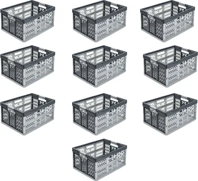 Obrázek produktu pro Keeeper Skládací box Ben Storage Box Plastové měkké dotykové rukojeti x10