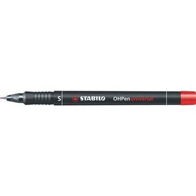 Produktbild von Folienstift - STABILO OHPen universal - permanent superfein - 10er Pack - rot