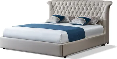Produktbild von Polsterbett Betten Bett Polster Designer Hotel Chesterfield Luxus Design 180x200
