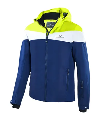 Produktbild von BLACK CREVICE - Herren Skijacke/Snowboardjacke | Farbe: Navy/White/Lime | Größe: XXL/56