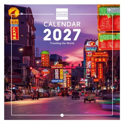 Productafbeelding van Finocam Wandkalender 2027 | Foto's: Reizen