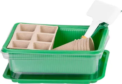 Image de Mini-serre Strend Pro, 20 semis, 54,5x15,5x7 cm