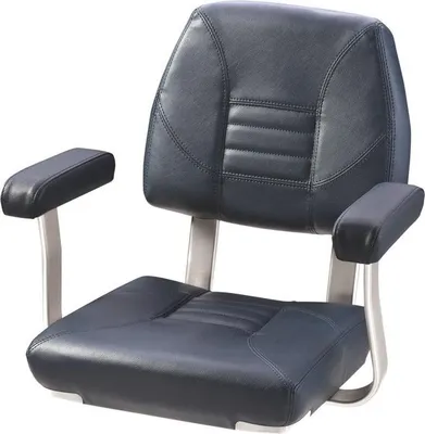 Produktbild von VETUS Skipper dunkelblauer Bootssitz