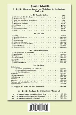 Obrázek produktu pro Landes- und Volkskunde des Fürstentums Reuß jüngere Linie 1870