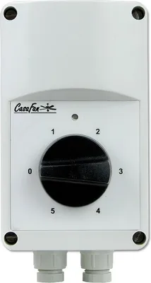 Produktbild von Wandschalter/ 5 Stufentrafo CasaFan ETW 1,0 - 10 A IP54