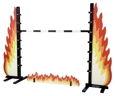 Produktbild von ByASTRUP – Hobby-Horse-Sprunghindernis – Feuer