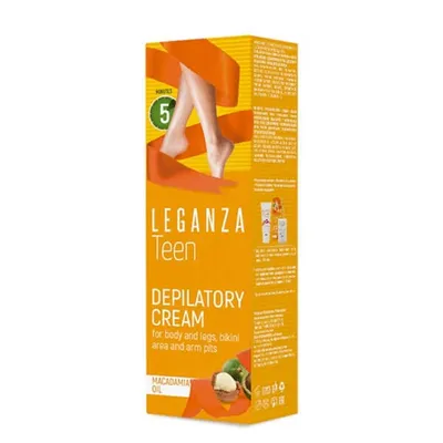 Obrázek produktu pro Leganza Depilační sada s makadamovým olejem 125 ml