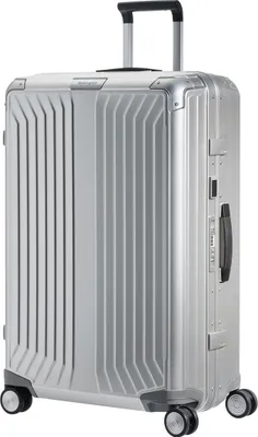 Produktbild von Samsonite Lite-Box Alu Spinner 76 cm mit TSA-Zahlenschloss aluminium