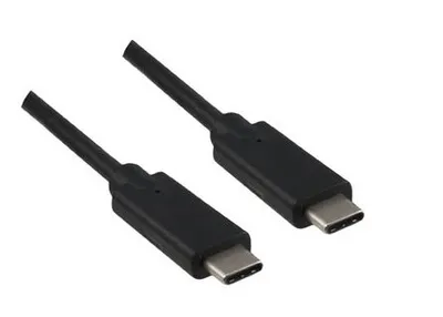 Produktbild von DINIC USB 3.1 Kabel 2.Gen. Typ C auf C Stecker, 1m