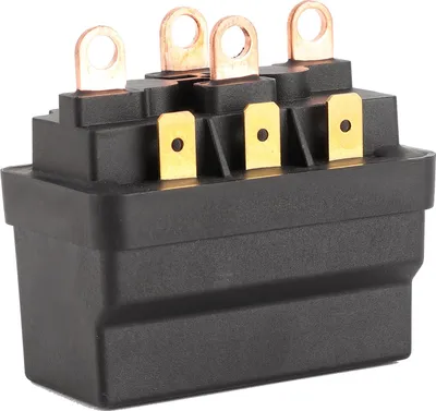Obrázek produktu pro Navijákové magnetické kontaktní relé, stykač, 12 V, 120 A, ocel, univerzální pro čtyřkolky, UTV, vozidla 4X4