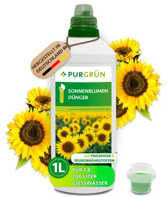 Produktbild von Purgrün Sonnenblumen-Dünger 1 Liter