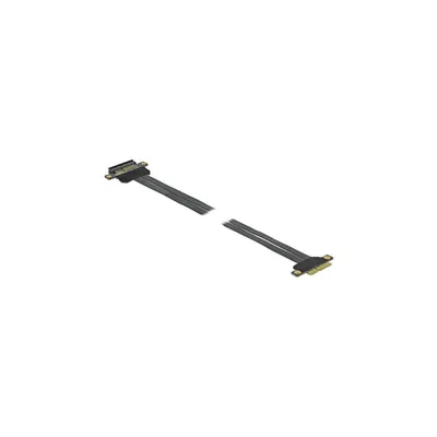 Image de Delock PCI Express x4 to x4 with flexible cable - Riser Card (85769)