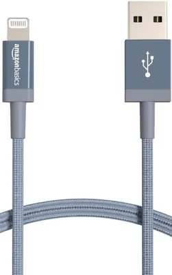 Image de Câble de connexion Lightning vers USB-A, gainé en nylon, MFi