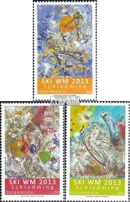 Produktbild von Briefmarken Österreich 2013 Mi 3043-3045 (kompl.Ausg.) postfrisch Ski